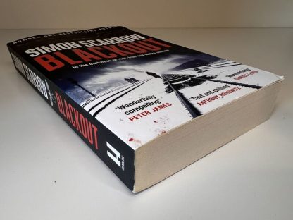 An image of the book Blackout by Simon Scarrow