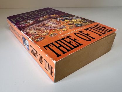An image of the book Thief of Time by Terry Pratchett