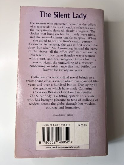 An image of the book The Silent Lady by Catherine Cookson