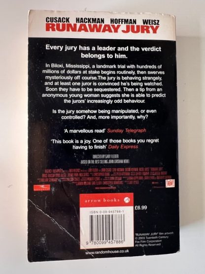 An image of the book The Runaway Jury by John Grisham