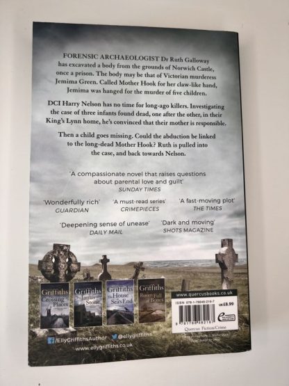 An image of the book The Outcast Dead by Elly Griffiths