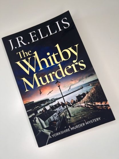 An image of the book The Whitby Murders by J R Ellis