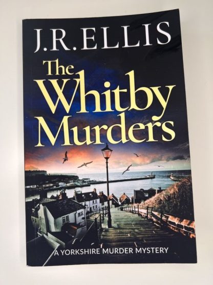 An image of the book The Whitby Murders by J R Ellis