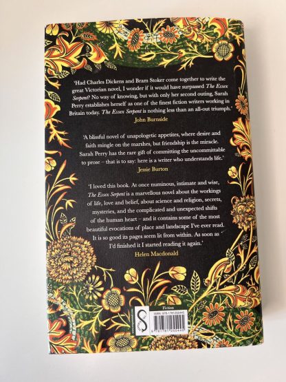 An image of the book The Essex Serpent by Sarah Perry