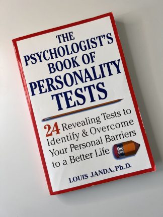 An image of the book The Psychologist's Book of Personality Tests by Louis Janda