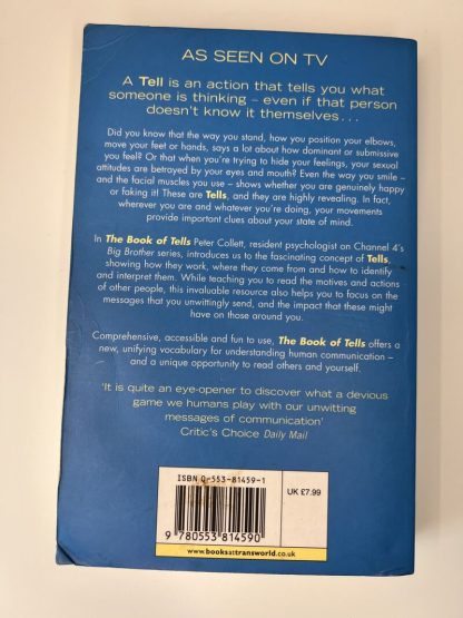 An image of the book The Book of Tells by Peter Collett