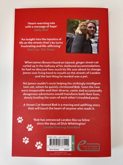 An image of the book A Street Car Named Bob by James Bowen