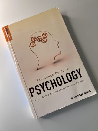 An image of the book The Rough Guide to Psychology by Dr Christian Jarrett