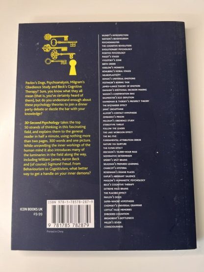 An image of the book 30-second psychology by Christian Jarrett