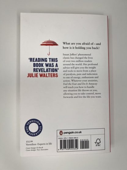 An image of the book Feel the Fear and Do It Anyway by Susan Jeffers