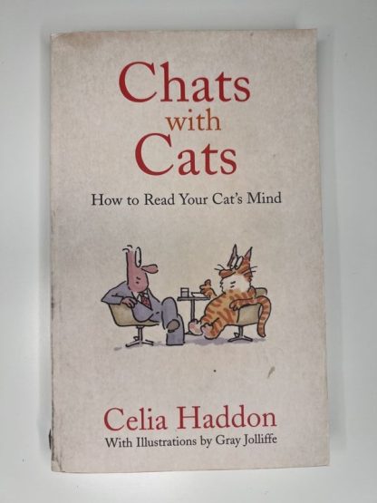 An image of the book Chats with Cats by Celia Haddon