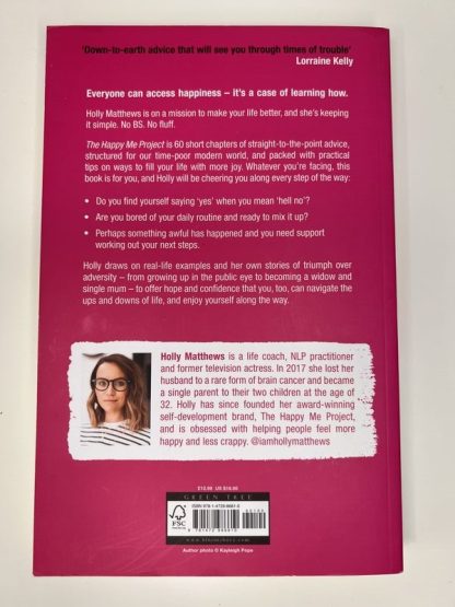 An image of the book The Happy Me Project by Holly Matthews