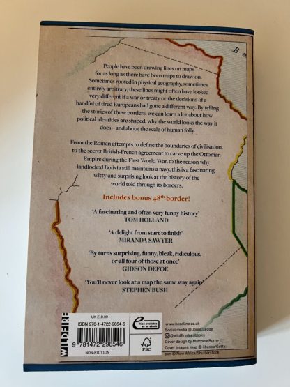 An image of the book A History of the World in 47 Borders by Jonn Elledge
