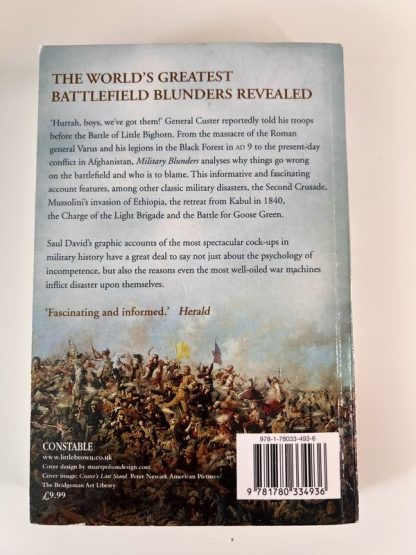 An image of the book Military Blunders by Saul David