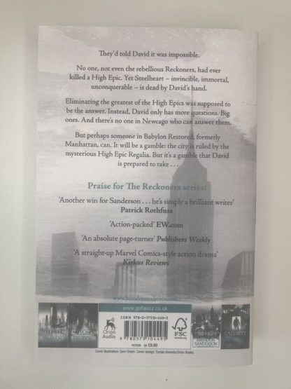 An image of the book Fireflght by Brandon Sanderson