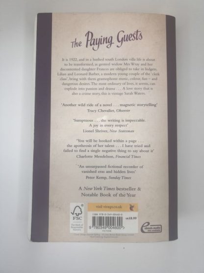 An image of the book The Paying Guests by Sarah Waters