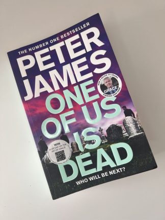 An image of the book One of Us is Dead by Peter James