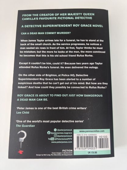 An image of the book One of Us is Dead by Peter James