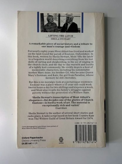 An image of the book Lifting the Latch by Shelia Stewart