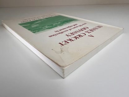 An image of the book A Sussex Cricket Odyssey by Laetitia Stapleton