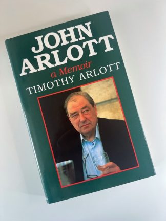 An image of the book John Arlott a memoir by Timothy Arlott