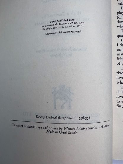 An image of the book A Century of Cricketers by A G Moyes