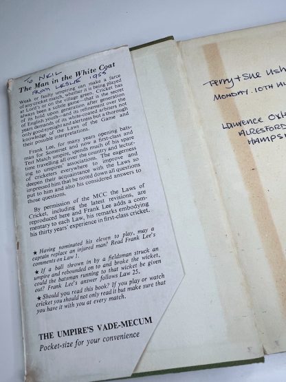 An image of the books The Umpire's Decision by Frank S Lee