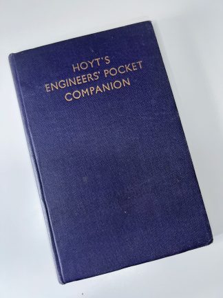 An image of the book Hoyt's Engineers' Pocket Companion by A W Jenner