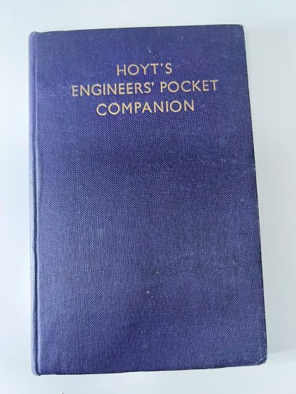 An image of the book Hoyt's Engineers' Pocket Companion by A W Jenner