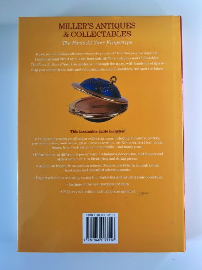 An image of the book Miller's Antiques and Collectables: The Facts at your Fingertips.