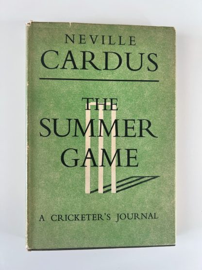 An image of the book The Summer Game by Neville Cardus