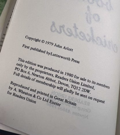 An image of the book John Arlott's Boo of Cricketers