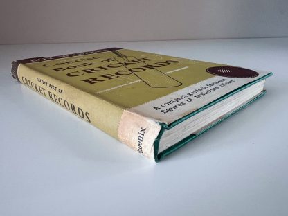 An image of the book Concise Book of Cricket Records by Roy Webber
