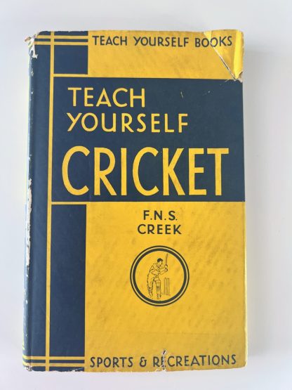 An image of the book Teach Yourself Cricket by FNS Creek