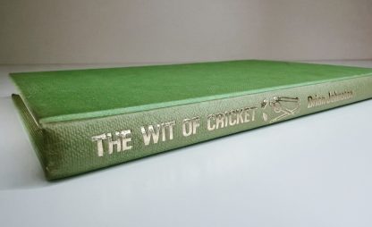 An image of the book The wit of Cricket by Brian Johnston