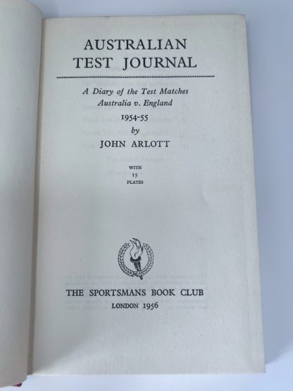 Australian Test Journal - Image 3