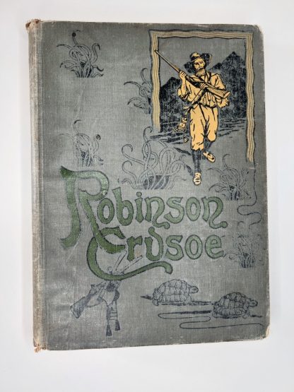 An image of the book Robinson Crusoe by Daniel Defoe