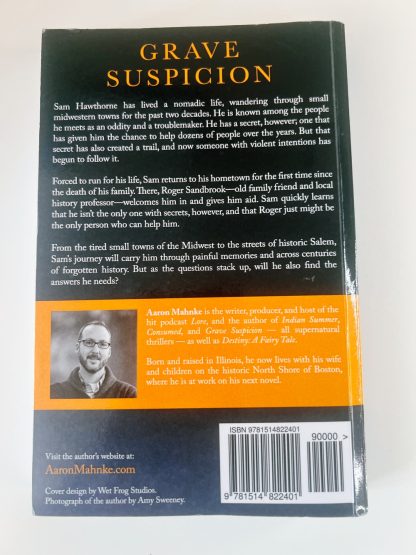 An image of the book Grave Suspicion by Aaron Mahnke