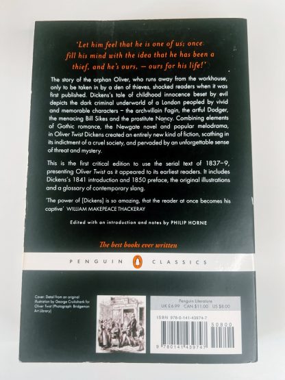An image of the book Oliver Twist by Charles Dickens