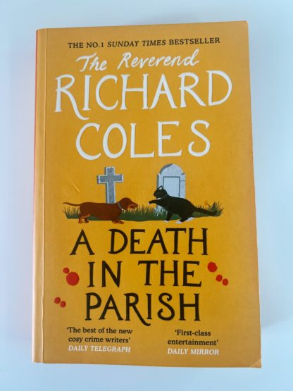 Affordable secondhand A Death in Paradise by The Reverend Richard Coles, paperback, very good condition, photo-verified, StrangeBooks UK