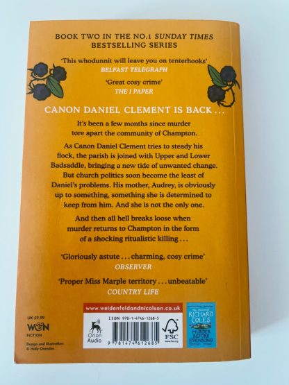 Affordable secondhand A Death in Paradise by The Reverend Richard Coles, paperback, very good condition, photo-verified, StrangeBooks UK