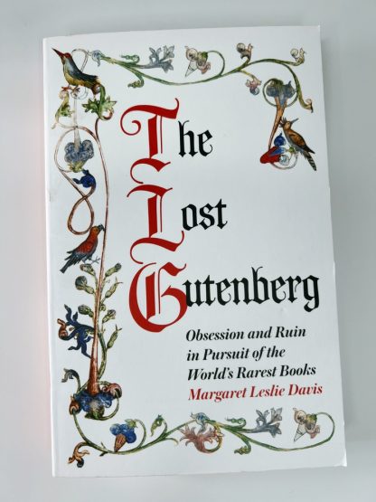 Affordable secondhand The Lost Gutenberg by Margaret Leslie Davis, paperback, very good condition, photo-verified, StrangeBooks UK