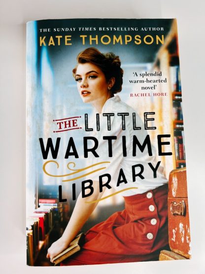 Affordable secondhand The Little Wartime Library by Kate Thompson, paperback, very good condition, photo-verified, StrangeBooks UK