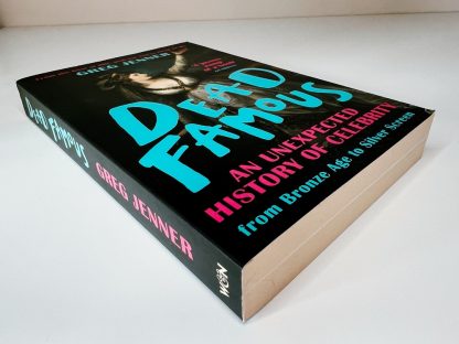 Affordable secondhand Dead Famous by Greg Jenner, paperback, very good condition, photo-verified, StrangeBooks UK