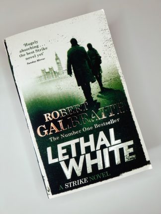 Affordable secondhand Lethal White by Robert Galbraith, paperback, very good condition, photo-verified, StrangeBooks UK