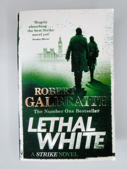 Affordable secondhand Lethal White by Robert Galbraith, paperback, very good condition, photo-verified, StrangeBooks UK