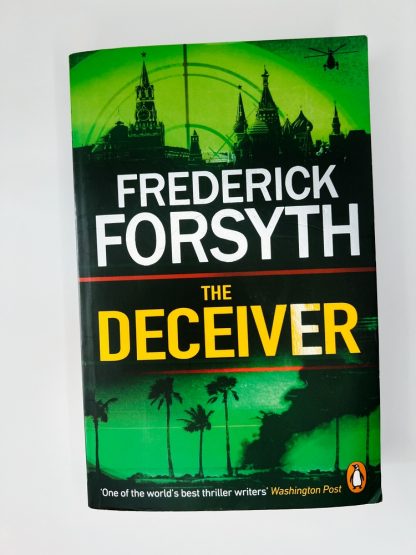 Affordable secondhand The Deceiver by Frederick Forsyth, paperback, very good condition, photo-verified, StrangeBooks UK