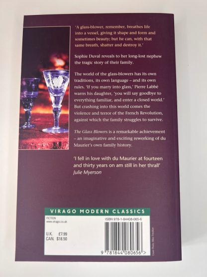Affordable secondhand The Glass Blowers by Daphne Du Maurier, paperback, very good condition, photo-verified, StrangeBooks UK