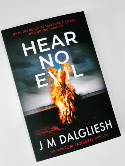 Affordable secondhand Hear No Evil by J M Dalgliesh, paperback, very good condition, photo-verified, StrangeBooks UK