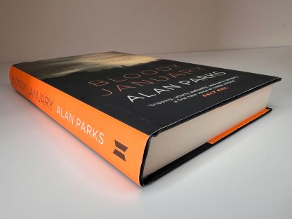 Affordable secondhand Bloody January by Alan Parks, hardback, very good condition, photo-verified, StrangeBooks UK